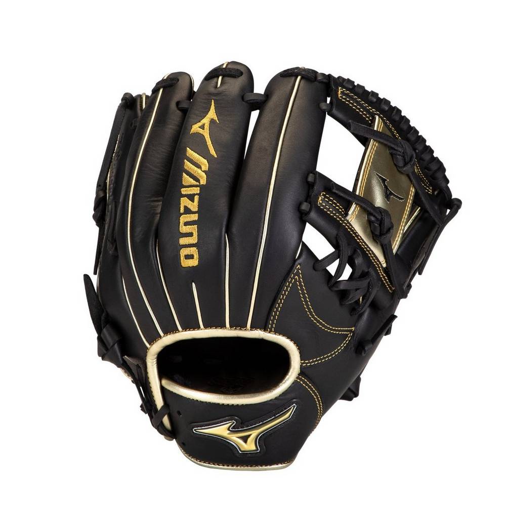 Mizuno MVP Prime SE Infield 11.5" Férfi Kesztyű Fekete/Arany YGP271835